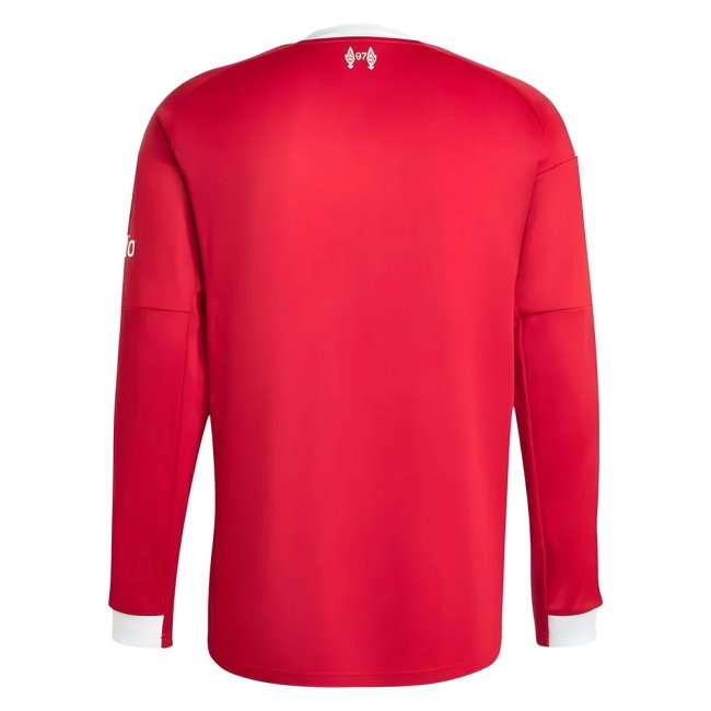 2025-2026 Liverpool Long Sleeve Home Shirt (Kerkez 6)-SoccerKits Hub | Buy Soccer Jerseys Online
